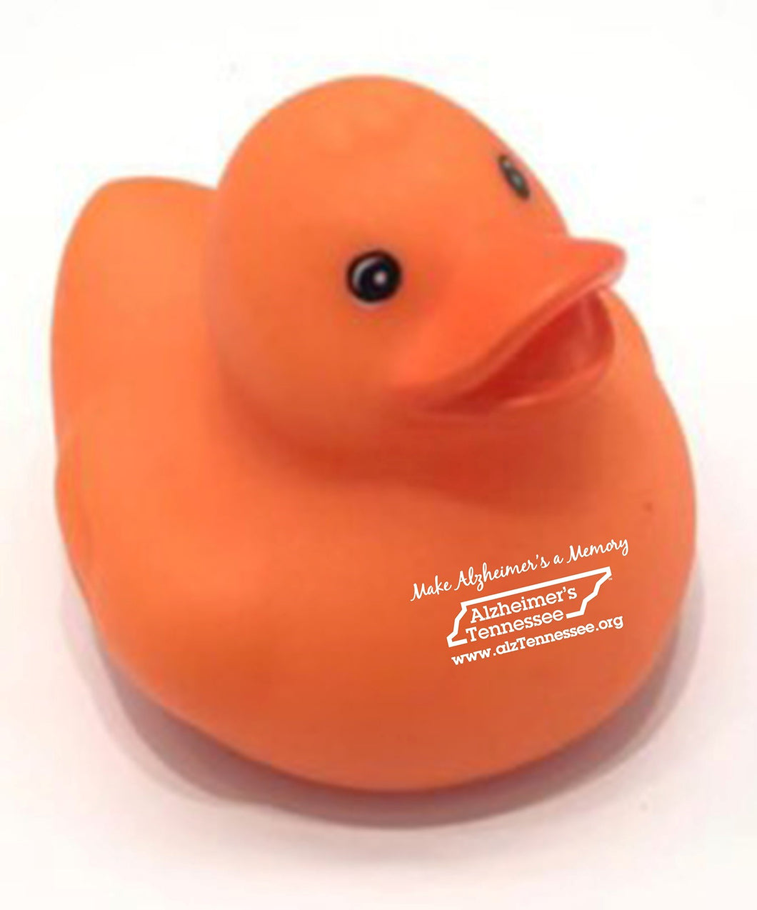 Orange Rubber Duck