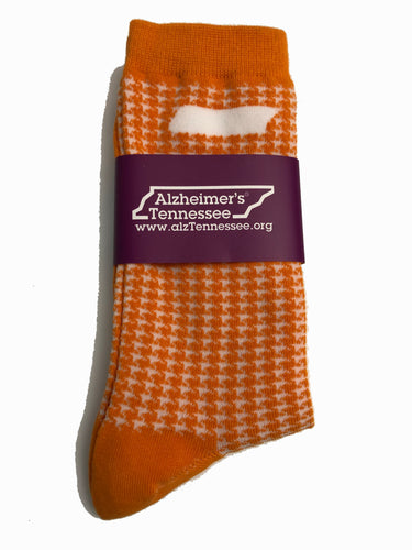 2019 Custom Orange Socks